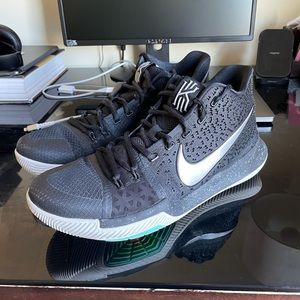 Nike Kyrie 3 “black ice” basketball shoes
